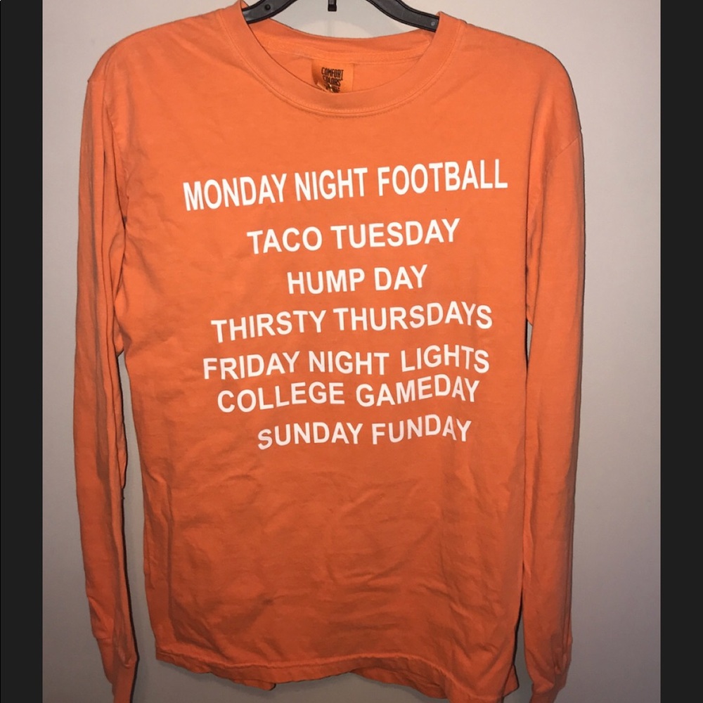 game day t-shirt long sleeve!!!